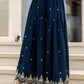 Silk Embroidered Straight Kurta with Pant & Dupatta