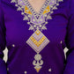 Silk Embroidered Straight Kurta with Pant & Dupatta