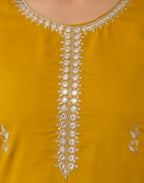 Viscose Rayon Embroidered Straight 3 Piece Kurta Set