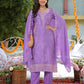 Tissue Silk Embroidered Straight U-Neck Kurta with Pant & Dupatta