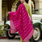 Silk Embroidery and Sequins Work Straight Kurta with Pant & Dupatta