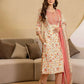 Multi Cotton Printed Straight Kurta with Pant & Dupatta