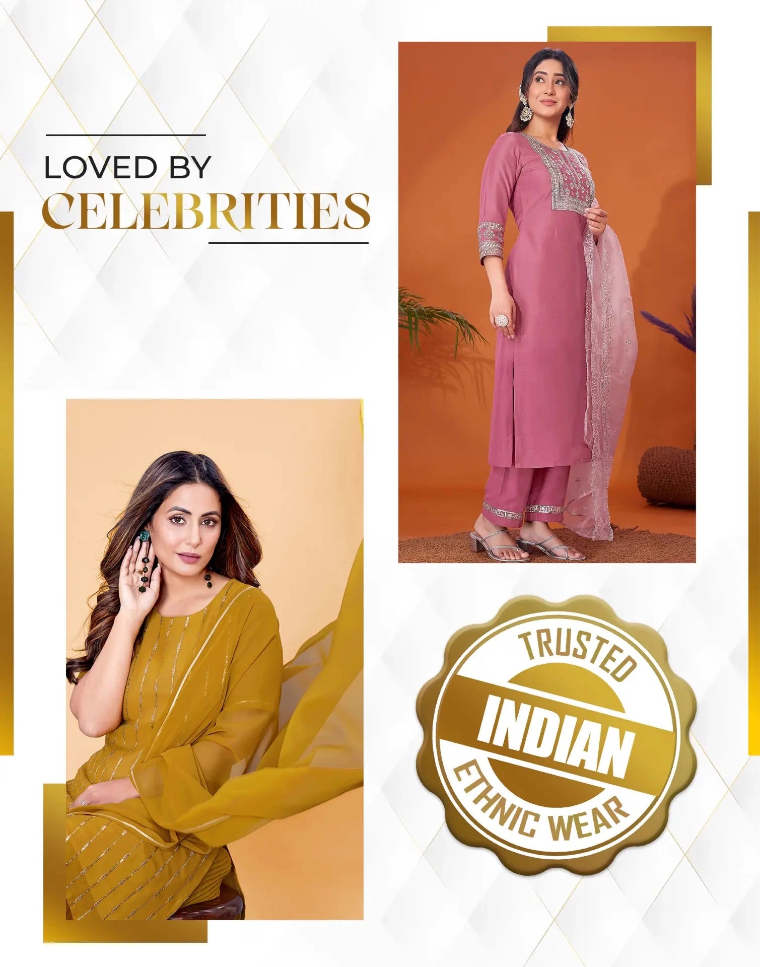 Affordable festival kurta set 