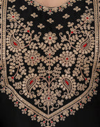 Silk Embroidered Straight 3 Piece Kurta Set