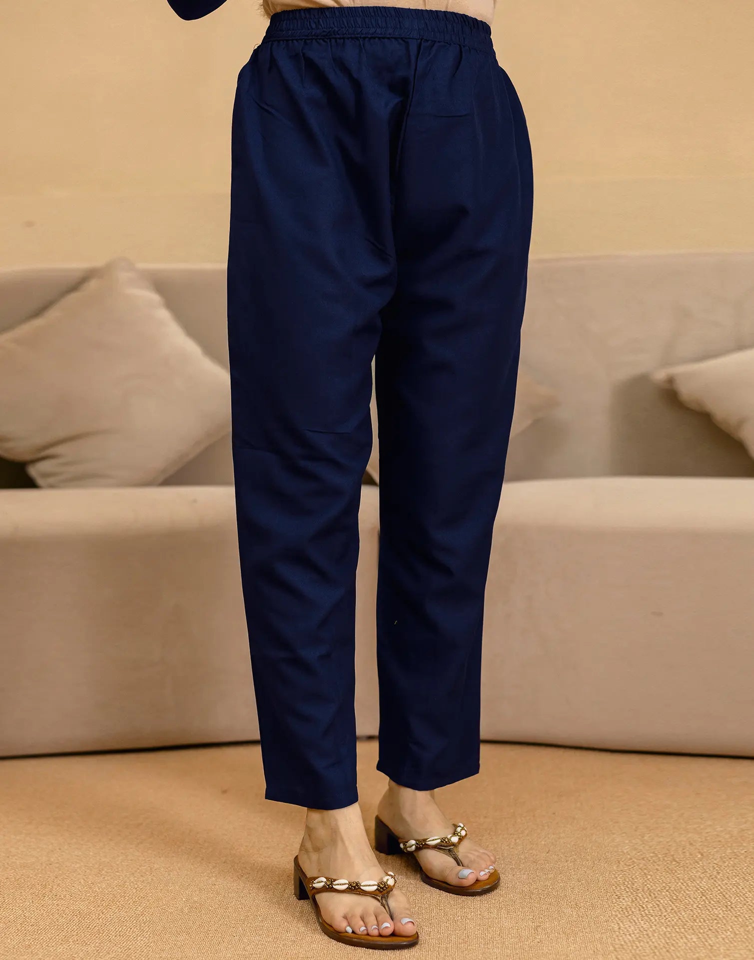 Cotton Embroidered Straight 3 Piece Kurta Set