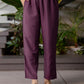 Cotton Blend Embroidered Straight Kurta with Pant & Dupatta