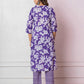 Cotton Printed Straight Kurta with Pant & Dupatta