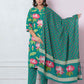 Cotton Printed Straight Kurta with Pant & Dupatta