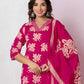 Cotton Printed Straight Kurta with Pant & Dupatta