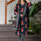 Cotton Printed Straight Kurta with Pant & Dupatta