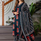Cotton Printed Straight Kurta with Pant & Dupatta