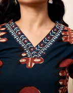 Viscose Rayon Printed Straight 3 Piece Kurta Set