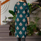 Cotton Printed Straight Kurta with Pant & Dupatta