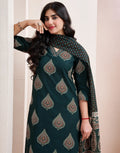 Viscose Rayon Printed Straight 3 Piece Kurta Set