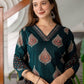Cotton Printed Straight Kurta with Pant & Dupatta