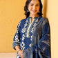 Cotton Printed Straight Kurta with Pant & Dupatta