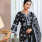 Cotton Printed Straight Kurta with Pant & Dupatta