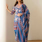 Cotton Printed Straight Kurta with Pant & Dupatta