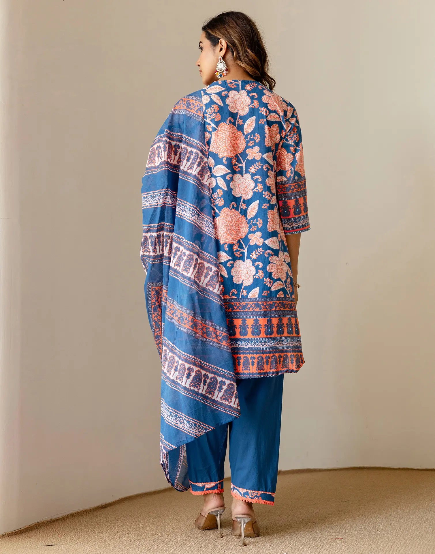 Viscose Rayon Embroidered Straight 3 Piece Kurta Set