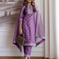 Silk Blend Printed Straight Kurta with Pant & Dupatta