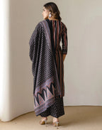 Viscose Rayon Printed Straight 3 Piece Kurta Set