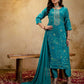 Cotton Printed Straight Kurta with Pant & Dupatta
