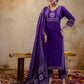 Cotton Printed Straight Kurta with Pant & Dupatta