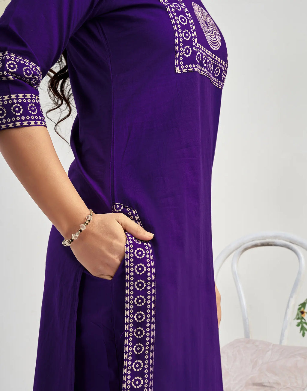 Cotton Printed Straight 3 Piece Kurta Set