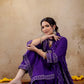 Cotton Printed Straight Kurta with Pant & Dupatta