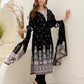 Cotton Straight Embroidery V-Neck Kurta with Pant & Dupatta