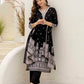 Cotton Straight Embroidery V-Neck Kurta with Pant & Dupatta