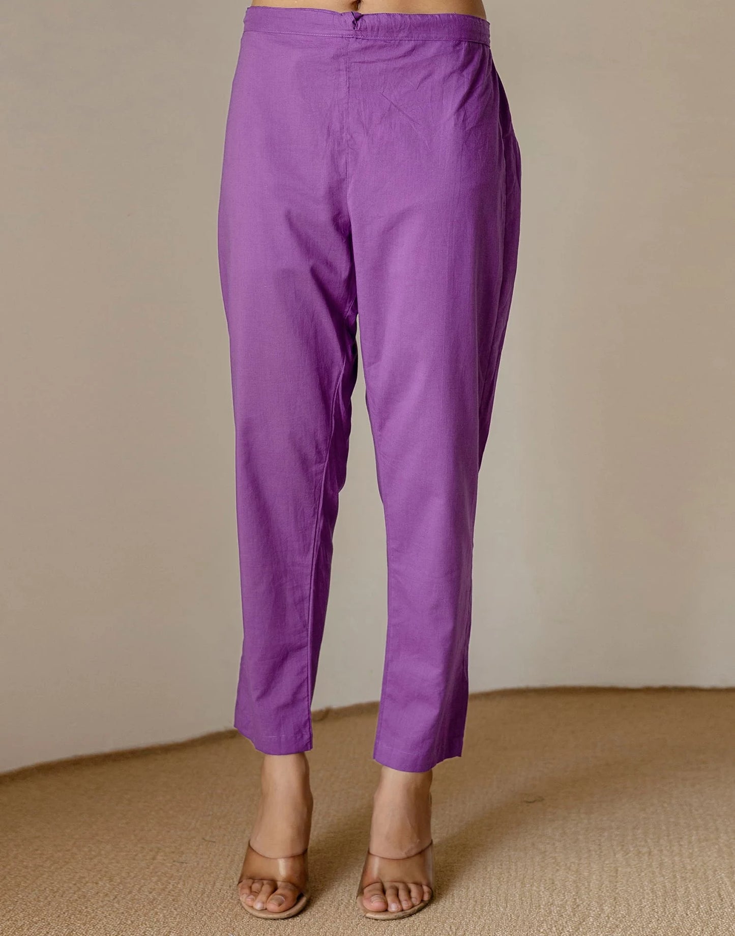 Cotton Straight Printed V-Neck Kurta with Pant & Dupatta