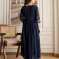Cotton Embroidered Anarkali Kurta with Pant & Dupatta