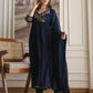 Cotton Embroidered Anarkali Kurta with Pant & Dupatta