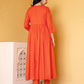 Cotton Embroidered Anarkali Kurta with Pant & Dupatta