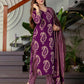 Cotton Printed Straight Kurta with Pant & Dupatta