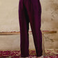 Silk Embroidered Straight Kurta with Pant & Dupatta