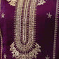 Silk Embroidered Straight Kurta with Pant & Dupatta