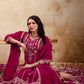 Silk Embroidered Straight Kurta with Pant & Dupatta