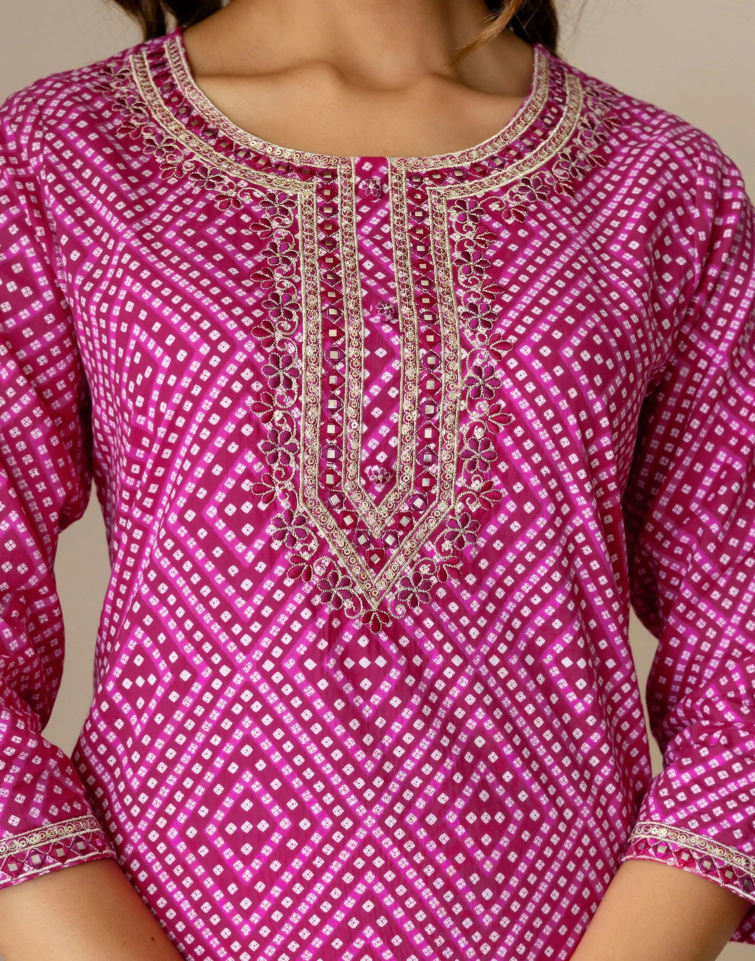 Viscose Rayon Embroidered Straight 3 Piece Kurta Set