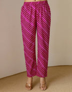 Viscose Rayon Embroidered Straight 3 Piece Kurta Set