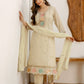 Georgette Embroidered Straight Kurta with Pant & Dupatta