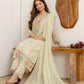 Georgette Embroidered Straight Kurta with Pant & Dupatta