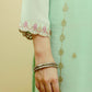 Georgette Embroidered Straight Kurta with Pant & Dupatta