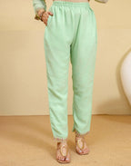 Georgette Embroidered Straight 3 Piece Kurta Set