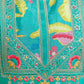 Silk Embroidered Straight Kurta with Pant & Dupatta