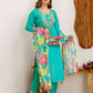 Silk Embroidered Straight Kurta with Pant & Dupatta