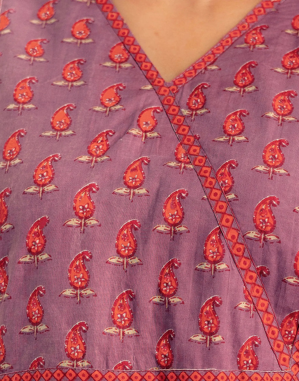 Viscose Rayon Floral Print Straight 3 Piece Kurta Set