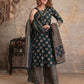 Cotton Printed Straight Kurta with Pant & Dupatta