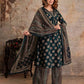 Cotton Printed Straight Kurta with Pant & Dupatta